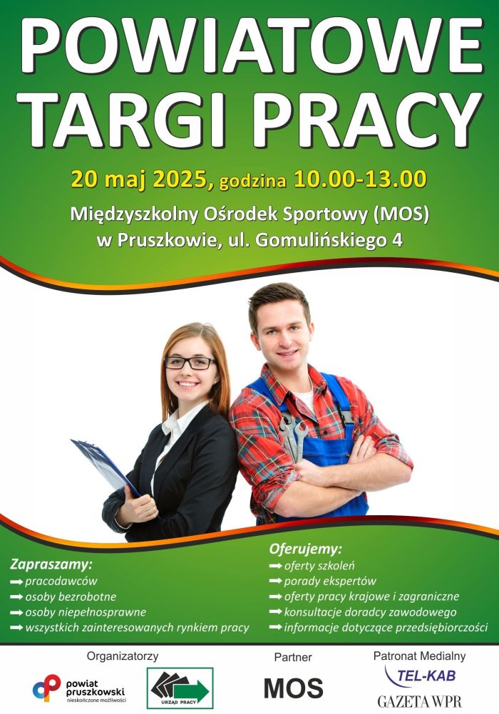 Targi Pracy 20-05-2025 (plakat zielony)