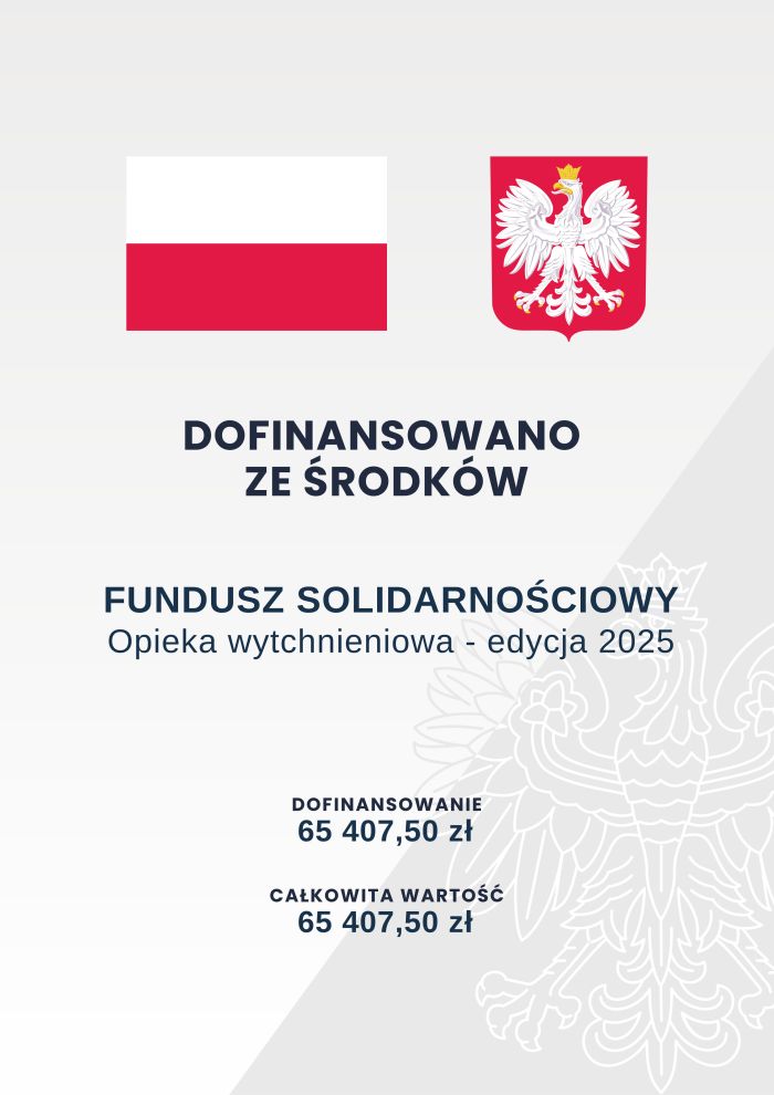 plakat Programu Opieka Wytchnieniowa